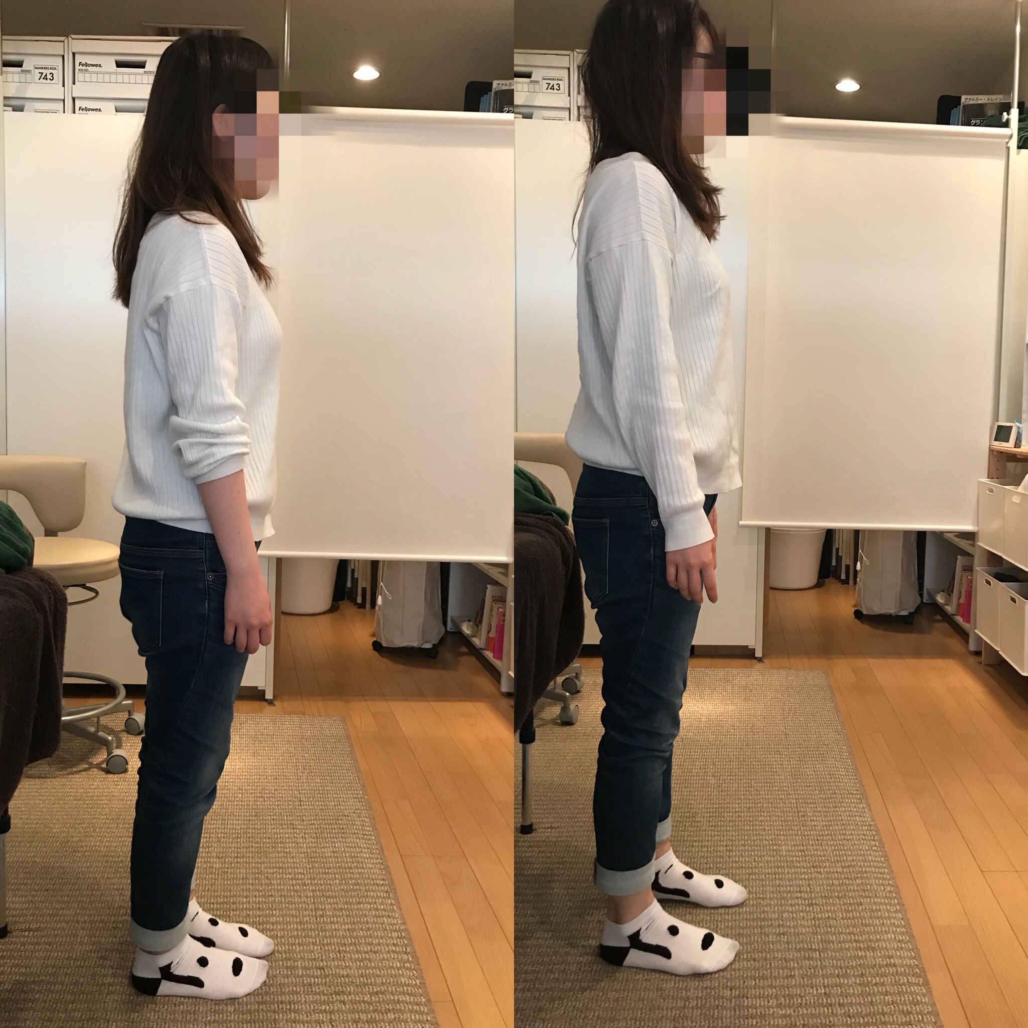姿勢の悪さが頭痛の原因?